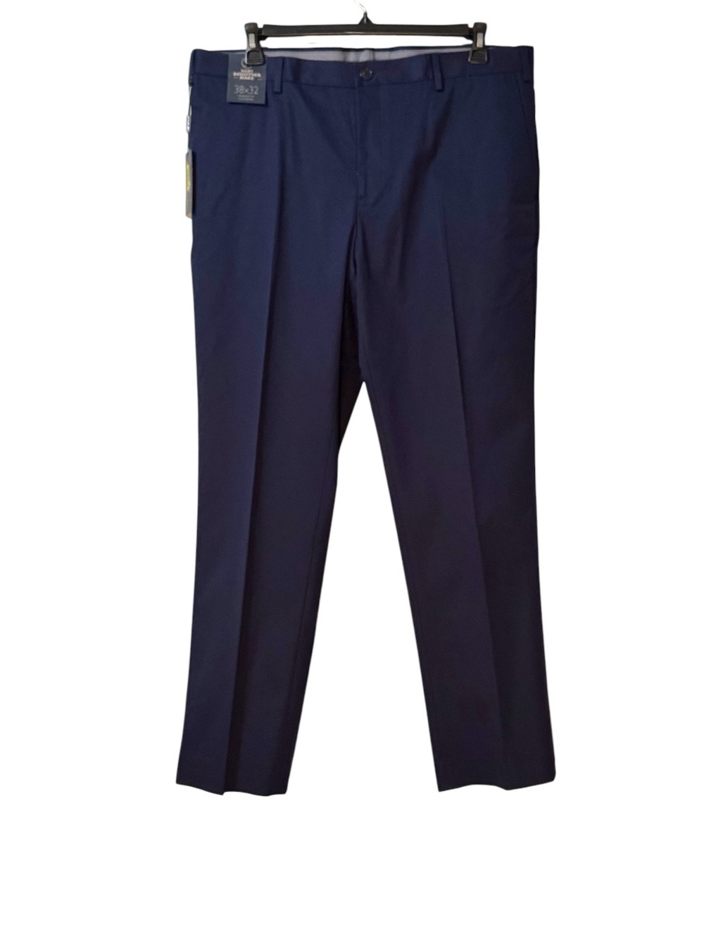 NWT Hart Schaffner Marx Navy Dress Pants - Straight Fit, Flat Front